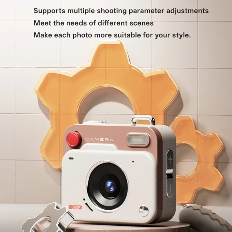 Capture Every Moment with the Mini Thumb Pocket HD Retro Camera - Your Perfect Travel Companion!