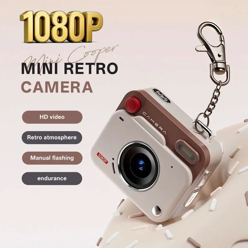 Capture Every Moment with the Mini Thumb Pocket HD Retro Camera - Your Perfect Travel Companion!